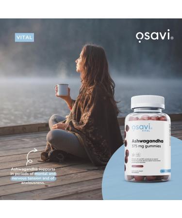 Osavi Ashwagandha 375mg Gummies Cherry 90 gummies - Buy Online on GoSupps.com