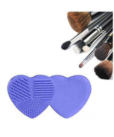 Heart-Shaped Silicone Makeup Brush Cleaner Glove | Beauty Tools for Effortless Cleaning - Buy Online on GoSupps.com