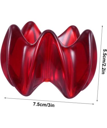 Buy Minkissy Gua Sha Massage Tool - 2-Piece Red Facial & Body Muscle Massager Board for Deep Tissue Relief | International Shipping Available - Buy Online on GoSupps.com