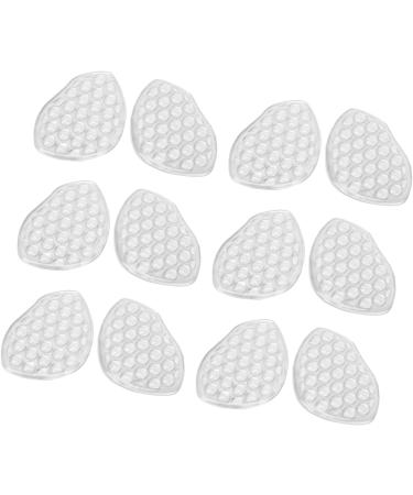 Forefoot Inserts - 6 Pairs Silicone Metatarsal Pads | Soft Cushioning with Massage Points for Comfort - Buy Online on GoSupps.com