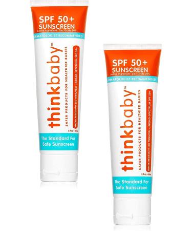 Thinkbaby Sunscreen SPF 50+ 3oz 88ml 2 Packs2