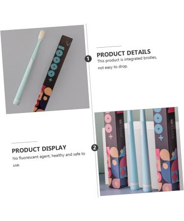 ULTECHNOVO 8pcs Soft Maternity Toothbrushes for Pregnant Women - Gentle Care & Comfort - Buy Online on GoSupps.com