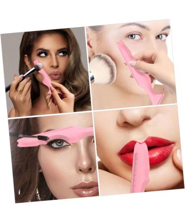 MAGICLULU 12 Pcs Silicone Beauty Ruler Resin Mold Keychain Comb Eye Liner Stencils for Eyes Key Chain Bevel - Buy Online on GoSupps.com