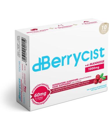  Tocas Tocas D-Berrycist Food Integrator 10 sachets - Buy Online on GoSupps.com