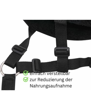 Buy HorseGuard Muzzle for Horses with Teddy Fleece Padding - Noriker Size Options | Premium Comfort & International Shipping - Buy Online on GoSupps.com