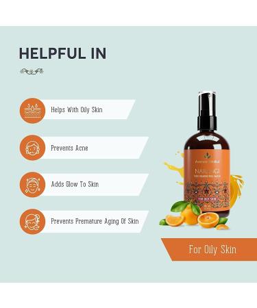  QURA QURA Avime Herbal Narangi Water | Pure Orange Peel Water | For oily skin | For acne-free skin | 110 ml - Buy Online on GoSupps.com