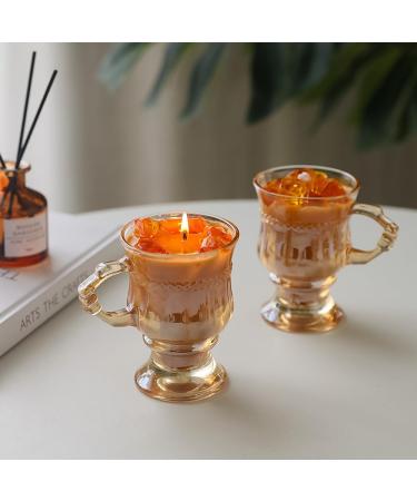 Buy Coffee Cup Scented Candle - Natural Soy Wax Aroma Candle for Meditation Gifts & Home Decor - Buy Online on GoSupps.com