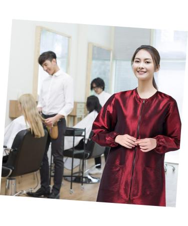 minkissy Water Proof Apron Cooking Apron Bbq Apron Salon Stylist Apron Sleeve Smock for Adults Barber Uniform Hair Salon Shawl Kitchen Apron Coffee Apron Jacket Work Barbecue Overalls - Buy Online on GoSupps.com