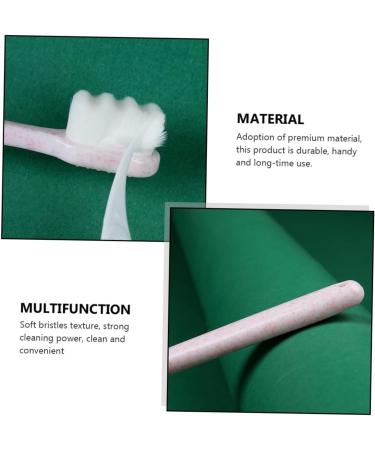 Minkissy 6-Pack Travel Toothbrush Set | Children's & Adults' Tooth Care | Portable Household Toothbrushes for Clean Teeth - Buy Online on GoSupps.com