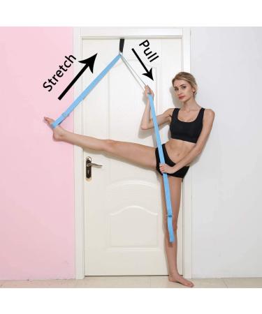 Dancer Stretch Band Door Flexibility & Stretching Leg Strap Stretch Band for Yoga Ballet Dance and Gymnastic Exercise Excellent Gift for Your Friends and Loved Ones Light Blue - Buy Online on GoSupps.com