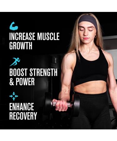 Jacked Factory Creatine Monohydrate Gummies 5g Daily Dose (1g per Gummy) - Creatine Gummy for Men and Women Vegan-Friendly Travel-Friendly Third-Party Tested - 150 Gummies Blue Raspberry & Lemon - Buy Online on GoSupps.com