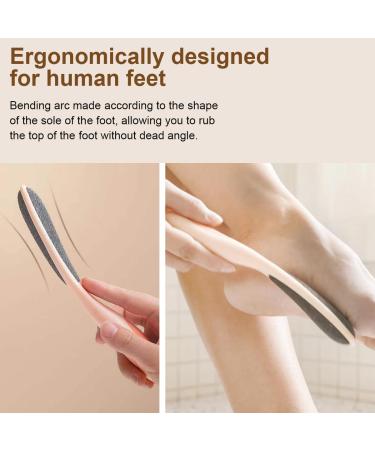 Ruayia Callus Remover Double-Sided Foot Scraper Callus Remover Dead Skin Callus Remover Feet Callus Shaver for Foot and Hand Callus Removal on Wet and Dry Feet - Pink - Buy Online on GoSupps.com