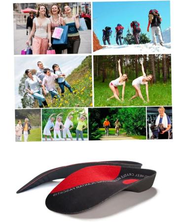 Buy Healifty Arch Corrective Insoles for Flat Feet - Orthotic Inserts for Men & Women - Pain Relief & Comfort - 14.7x7.5cm - Buy Online on GoSupps.com
