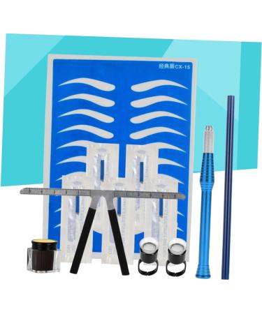 Outanaya Coffee Cup Pigment and Manual Positioning Pencil Pen Dark Rings Eyebrow Kit Skin Ruler Three-point - Buy Online on GoSupps.com
