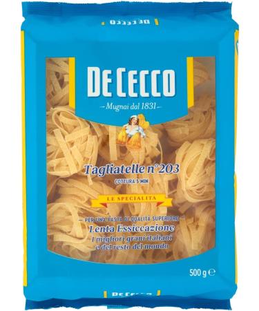 10x Pasta De Cecco 100% Italian Tagliatelle n 203 Pasta 500g