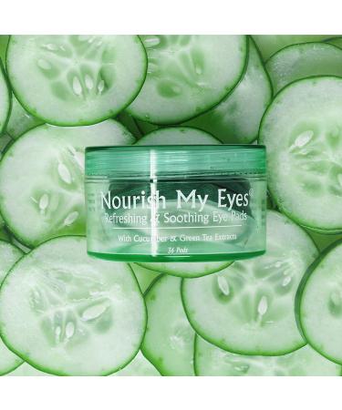 Fran Wilson Nourish My Eyes - 36 Refreshing & Soothing Eye Pads for Relaxation - Buy Online on GoSupps.com
