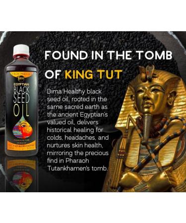 Cold-Pressed Egyptian Black Seed Oil with 3% Thymoquinone: Your Path to Natural Wellness 16.9 fl oz/500ml  - Buy Online on GoSupps.com