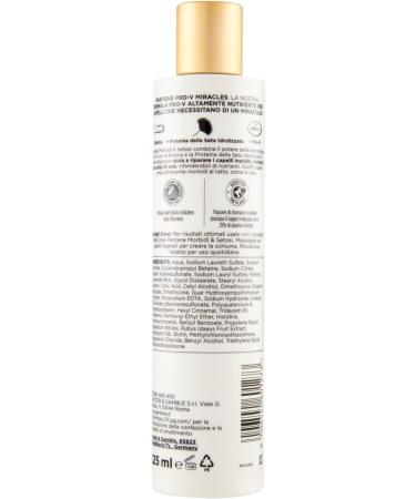 Pantene ProV Miracles soft and silky nourishing shampoo 225 ml - Buy Online on GoSupps.com