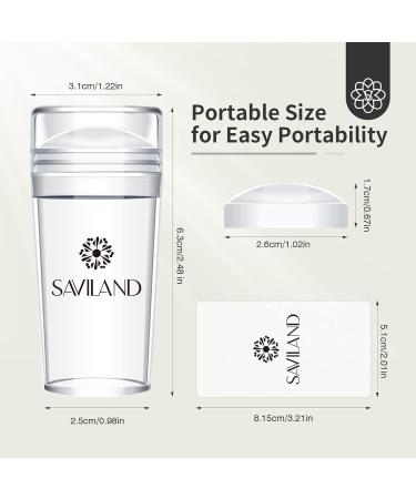 Saviland Nail Stamper Kit with Gel Polish - Easy to Use French Manicure Nail Art Set - Buy Online on GoSupps.com
