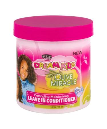 African Pride Dream Kids Olive Miracle Leave In Conditioner 15oz