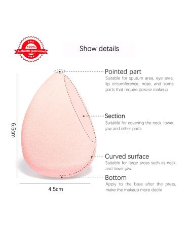 SBTRKT Red Makeup Sponge - Concealer & Foundation Blender Tool for Flawless Finish - Buy Online on GoSupps.com