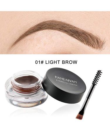2023 Professional 3D Eyebrow Brush Set - Square Stereoscopic Concealer Makeup Brush for Hairline - 1 Set - Buy Online on GoSupps.com