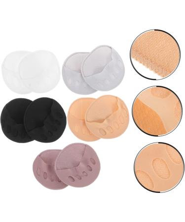 Buy Hemoton 25 Pairs Invisible Five Toe Socks for Women - Summer Cotton Half Socks with Foot Cushion - Buy Online on GoSupps.com