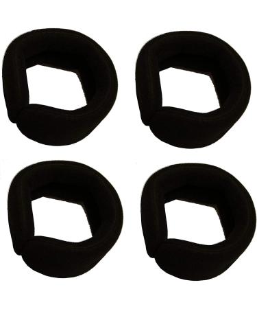 Hair Bun Maker Tool Kit Accessories 4 Pack Magic Bun Wraps Hair Styling Donut Twisters Roll Clip Holder For Women Ladies Girls Black (Small) - Buy Online on GoSupps.com