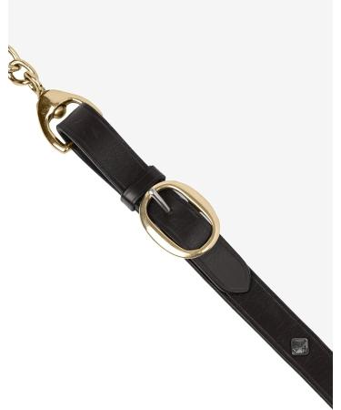 LeMieux Leather Trot Up Chain for Horses in Brown - Detachable - Easy to Use Trigger Clip - One Size - Buy Online on GoSupps.com