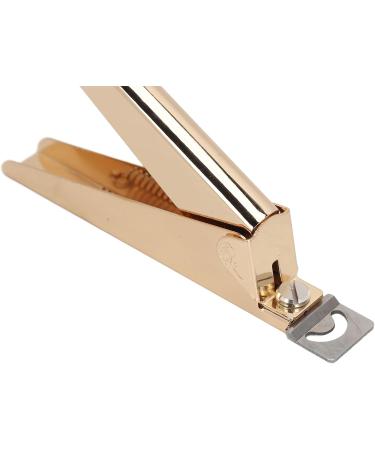 False Nail Clippers U-Shaped Easy Operation Stainless Steel False Nail Clippers High Strength Lightweight for Home and Salon Use (Gold) - Buy Online on GoSupps.com