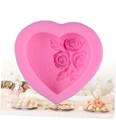 BESTonZON Chocolate Molds 3pcs Silicone Mold De para Gelatinas Fondant Molds Cake Mold DIY Baking Molds Chic Baking Tools Chocolate Mold mediumx3pcs Pinkx3pcs - Buy Online on GoSupps.com