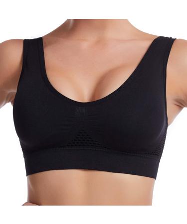 Buy Huyydza Wireless Sports Bra for Women - Comfortable & Active Sizes up to 5XL | International Shipping Available - Buy Online on GoSupps.com