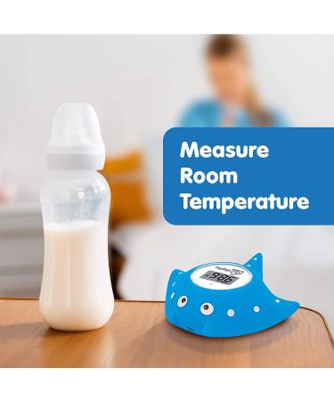 Elepho eFloat Baby Thermometer & Bath Toy | Accurate Water & Room Temperature Monitor | Waterproof, Alerts for Safe Bathing (Blue) - Buy Online on GoSupps.com
