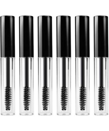 FOMIYES 12 Pcs Eyelash Brush Tube Empty Tube Refillable Mascara Tube Mascara Bottles and Wands Black - Buy Online on GoSupps.com