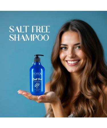  Totex TOTEX Salt Free Shampoo 500ml Unisex Hair Care For Damaged Hair - Buy Online on GoSupps.com