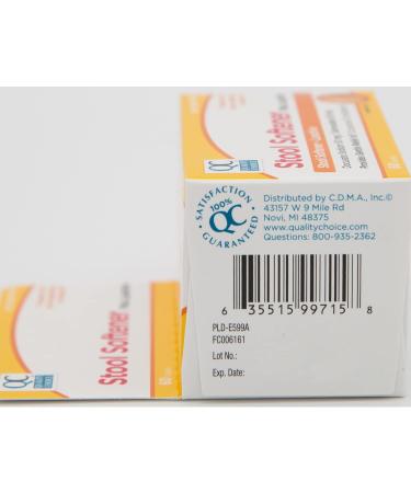 Quality Choice Stool Softener Plus Laxative 60 Tablets (Pack of 5) - Buy Online on GoSupps.com