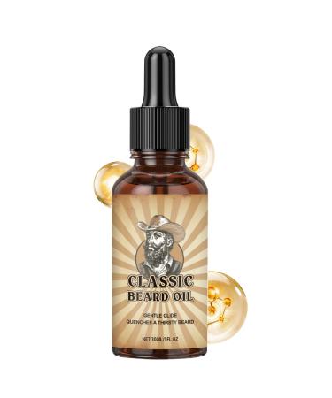 CGACCSD Men's Beard Oil - 30ml Nourishing Fast-Absorbing Non-Sticky and Moisturizing Formula Care and Styling Solution for a Smooth Beard | For Dads Grandads Husbands and Beard Lovers