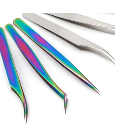Verdant Touch Curved Tip Tweezers Curved Tip Eyelashes Extension Tweezer Alloy False Eyelashes Applicator Tool - Buy Online on GoSupps.com