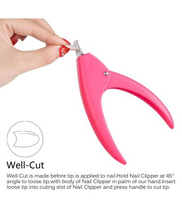 Dr. Nail Acrylic Nail Cutter - Adjustable False Nails Clipper for Manicure - Light Purple - Buy Online on GoSupps.com