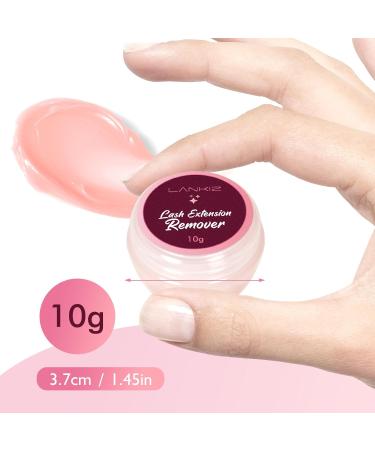 Lankiz Eyelash Glue Remover - 10g Fast-Acting Lash Extension Remover | Easy 2-3 Min Application - Buy Online on GoSupps.com