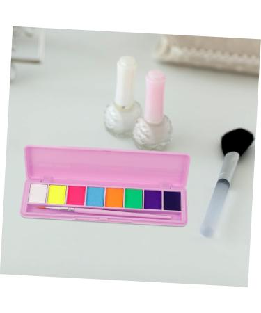WOONEKY 1 Set Makeup Eyeshadow Palette Makeup Palette Neon Face Paint Eyeshadow 8 Colors Eyeliner Powder - Buy Online on GoSupps.com