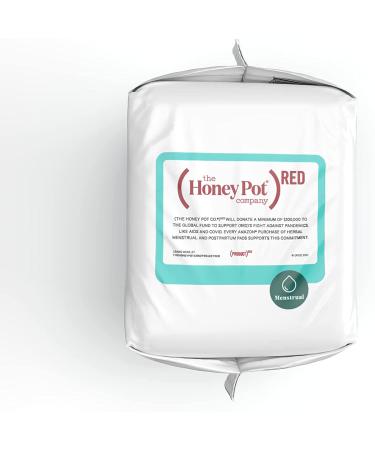 Honey Pot Company Herbal-Infused Pads with Wings - Super 16 Count | Natural & Eco-Friendly Feminine Care - Buy Online on GoSupps.com