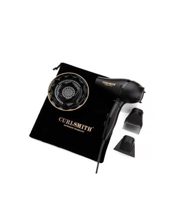 Buy Curlsmith Defrizzion Travel Hair Dryer - Perfect for Curly Hair Reduces Frizz 3 Speeds & Heat Settings Infrared Ceramic Technology - Buy Online on GoSupps.com
