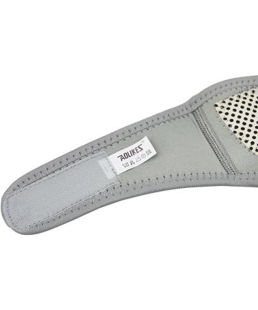 Neck Support Heating Pillow with Self-Heating Magnets & Turmaline - Adjustable Neck Bandage for Pain Relief Stiff Neck Headache Migraine & Rheumatoid Arthritis - Gray - Buy Online on GoSupps.com