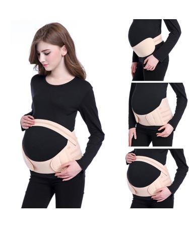 Maternity Belt Belly Band Breathable Abdominal Pregnancy Waist Support Brace Belly Band for Lower Back and Pelvic Support Comfort Adjustable Prenatal or Postpartum Recovery
