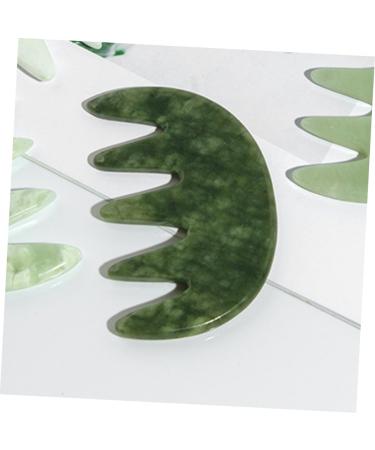 Collbath Jade Massage Comb | Handcrafted Tool for Scalp & Body Massage | Effective & Reliable Creative Massage Comb - Buy Online on GoSupps.com