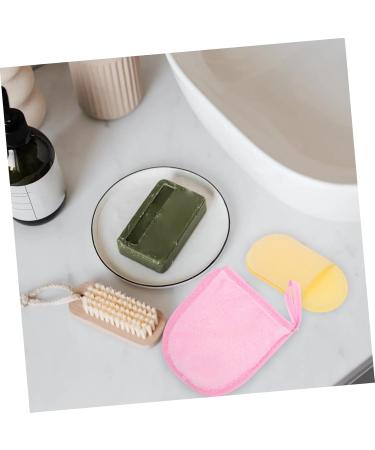4pcs Reusable Makeup Removal Puff & Pads - Eco-Friendly Cleansing Sponges for Face & Body | Pink Makeup Accessories - Buy Online on GoSupps.com