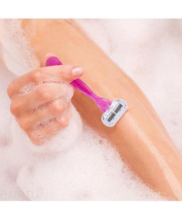 Teksome Razor for Women | Extra Smooth Mini Manual Razor for Hair Removal | Bikini Leg and Arm Safety Blade | International Shipping Available - Buy Online on GoSupps.com