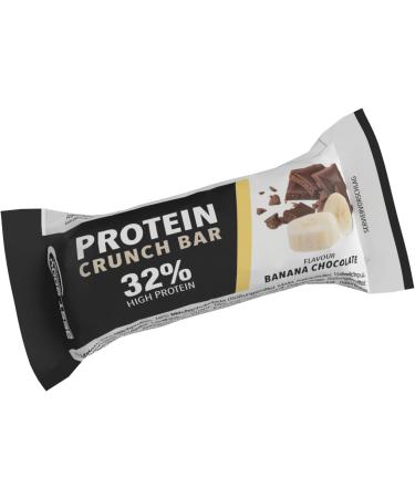 Fitnesshotline Best Body Nutrition Protein Crunch Bar 33 12x35g Banana Chocolate Bars Protein Bars Banana Chocolate 12x35g - Buy Online on GoSupps.com