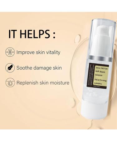 Snail Repair Essence - Snail Mucin Power Repairing Essence - Hydrating Serum for Face - Hydrating Hyaluronic Acid Serum with Snail Secretion Filtrate for Dull and Damaged Skin 30ml - Buy Online on GoSupps.com